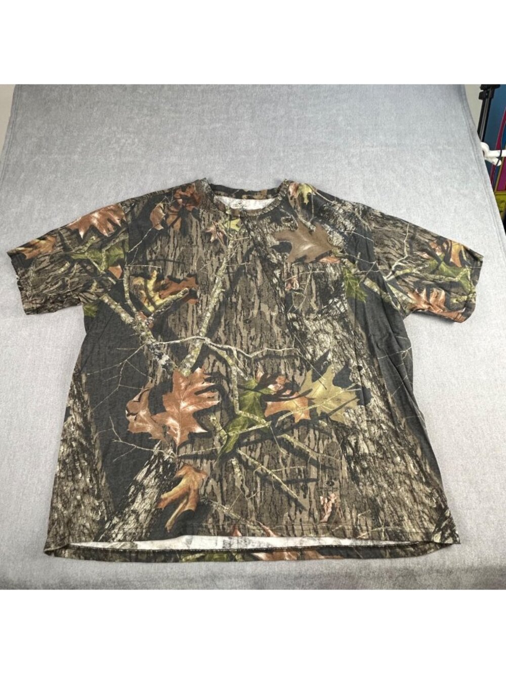 RedHead 3XL Mens Cotton Camo T-Shirt With Pocket Outdoor Hunting Fishing Apparel